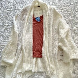 NWT Free People set Sweater cardigan and tank